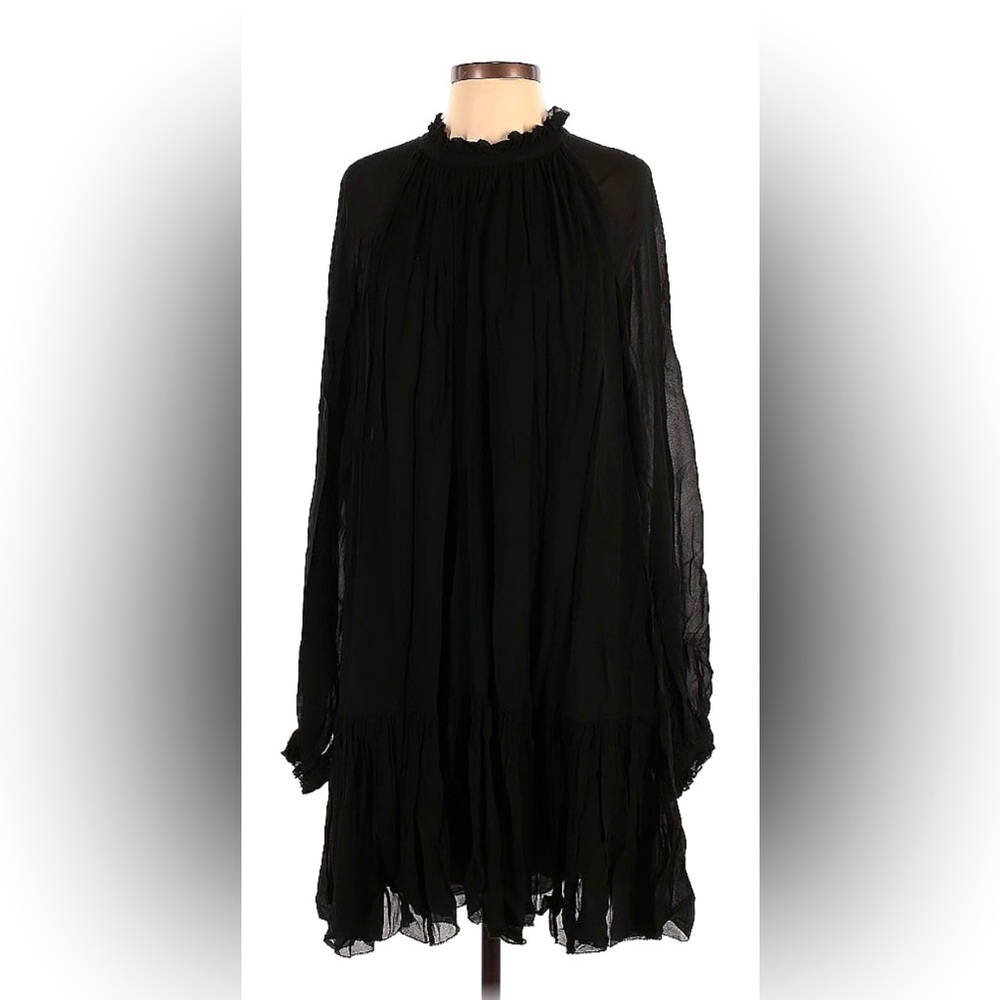 Banana Republic Semi sheer Little Black Dress. Excell Condition. Size 2 …